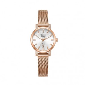 Alexandre Christie AC 2C20 Rosegold White LDBRGSL Mini Size